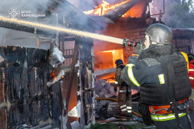 Нічна атака по Харкову: постраждала інфраструктура, житлові будинки
