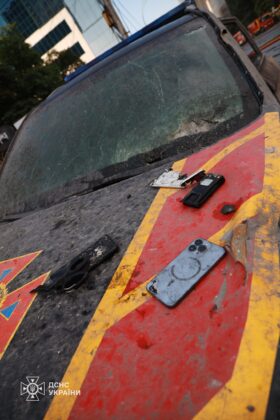 Наслідки масованого російського повітряного удару по Києву