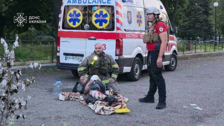 Наслідки масованого російського повітряного удару по Києву