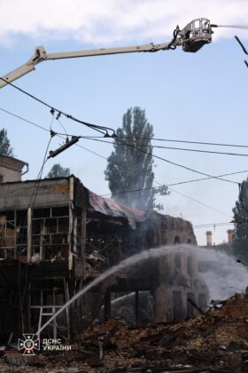 Наслідки масованого російського повітряного удару по Києву