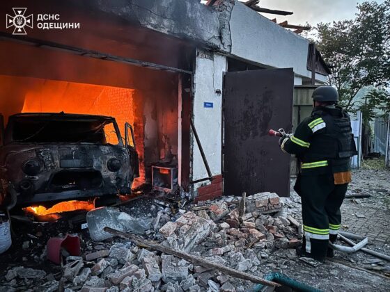 росія атакувала Одещину дронами: знищено станцію «швидкої»