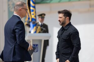 Зеленський вручив орден Свободи президенту Польщі