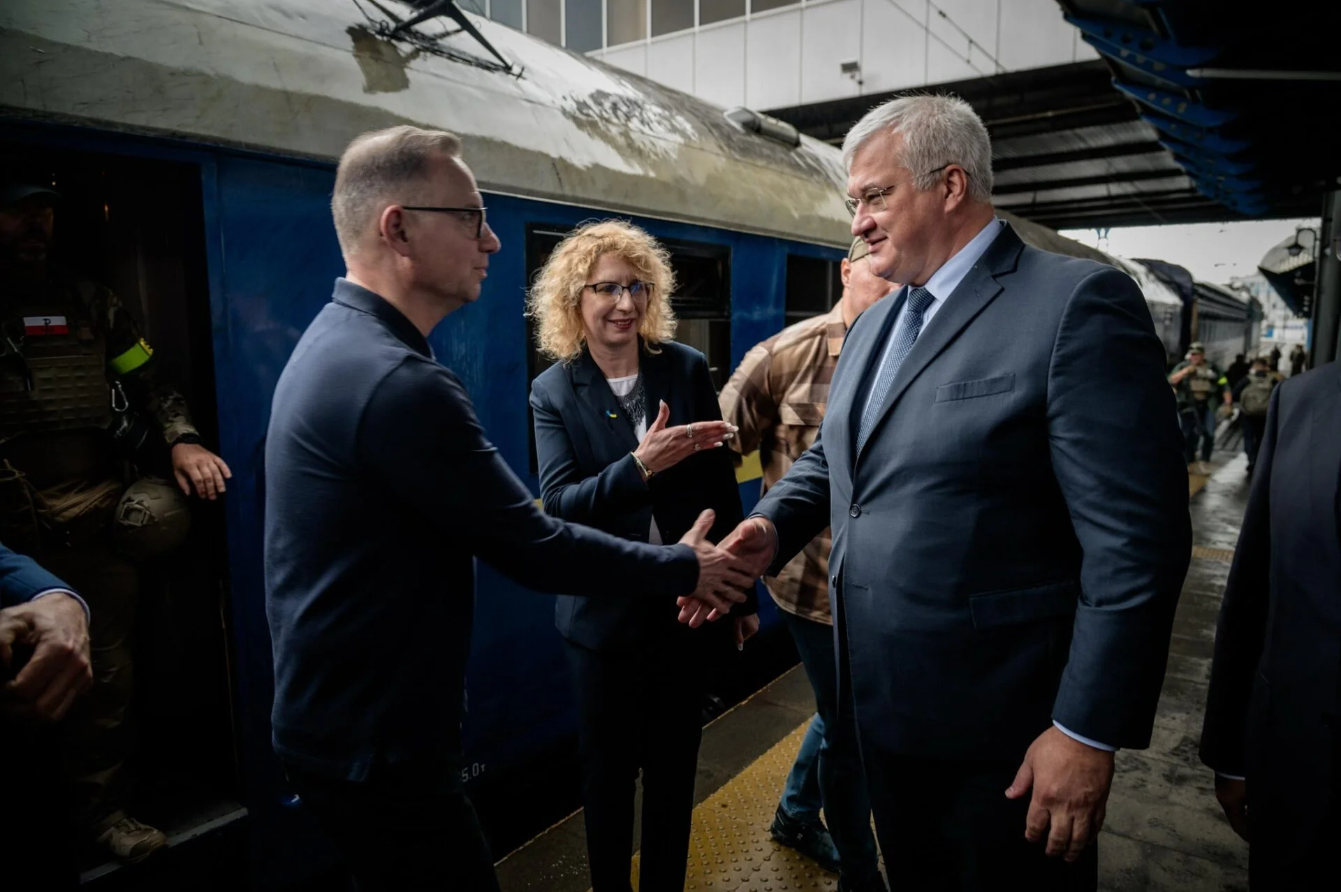 Президент Польщі у Києві: Анджей Дуда з прощальним візитом