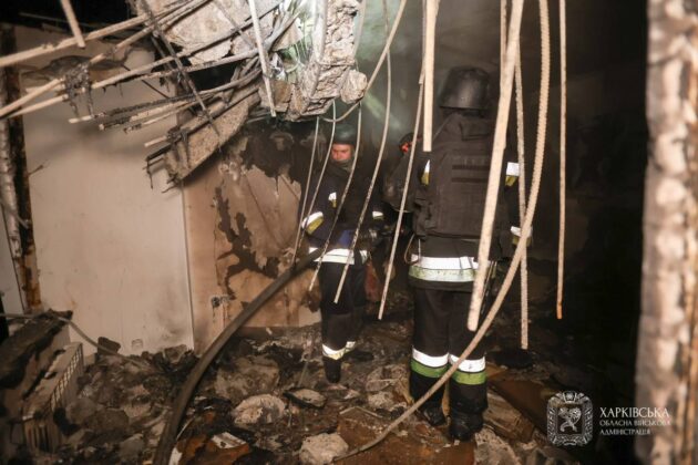 Атака дронами на Харків: постраждали 19 людей, зруйновано житло, сталися пожежі