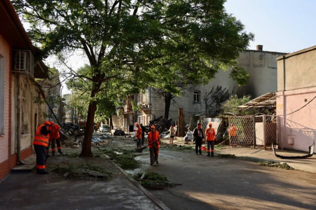 Наслідки російської атаки по Одесі вночі 10 червня