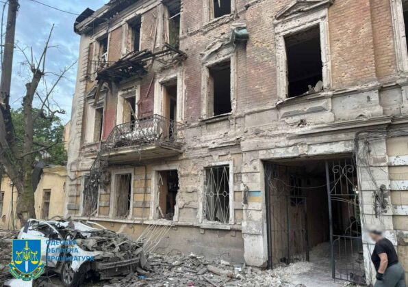 Наслідки російської атаки по Одесі вночі 10 червня