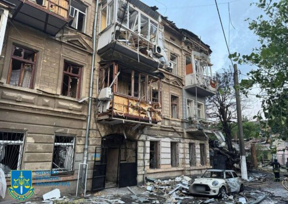Наслідки російської атаки по Одесі вночі 10 червня