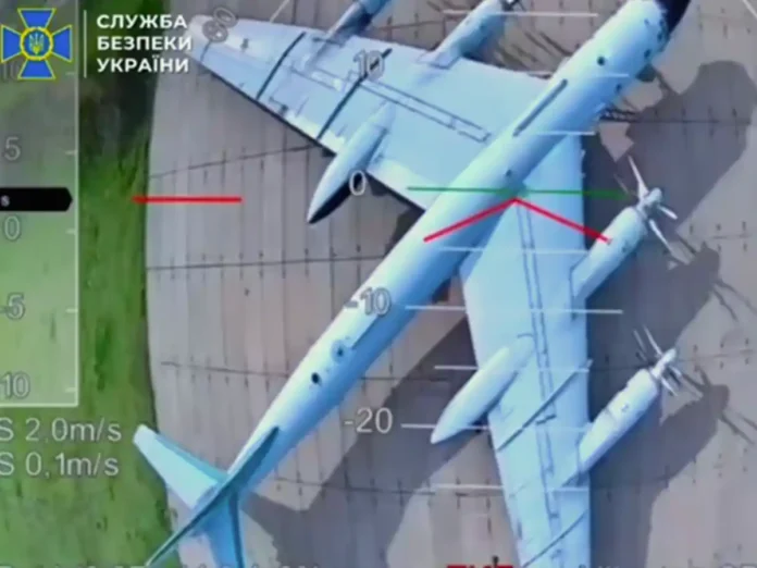 СБУ оприлюднила відео ураження стратегічної авіації рф