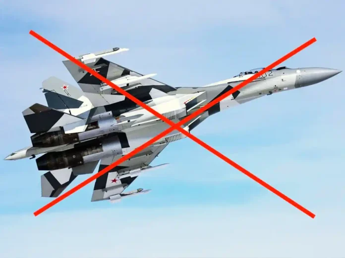 ЗСУ збили російський Су-35 на Курському напрямку