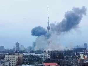 Ремонт Київської телевежі: головні витрати — на іноземні ліфти і вікна