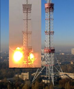 Ремонт Київської телевежі: головні витрати — на іноземні ліфти і вікна