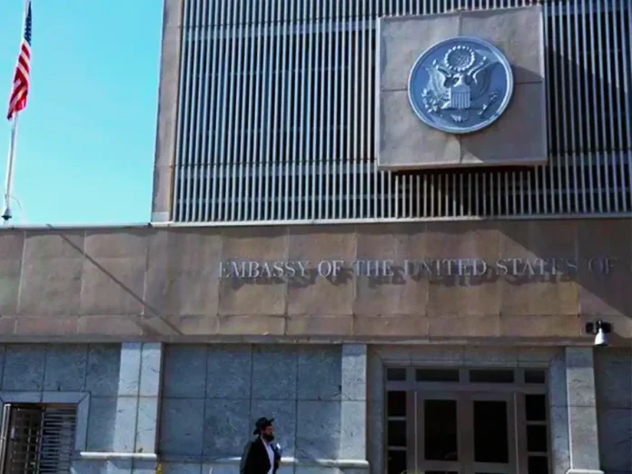 Іранський удар зачепив посольство США в Тель-Авіві