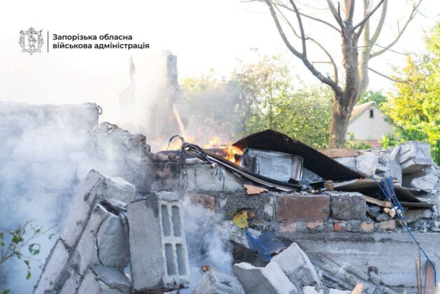 Вибухи у Запорізькій області: ворожа атака пошкодила десятки будинків