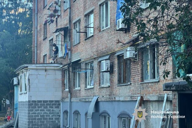 Ракети і дрони по Черкасах: поліція повідомила про наслідки