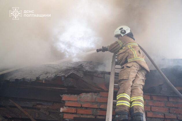 Удар дронів по Полтаві: зруйновано будівлю ТЦК, є загиблі та поранені
