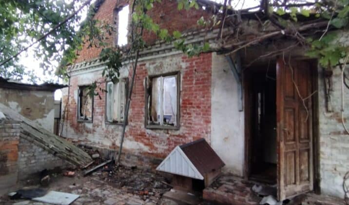 Пожежі, руйнування і загибла худоба на Дніпропетровщині