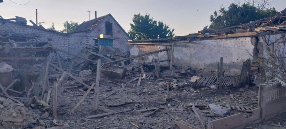 Чисельні атаки рф на Херсонщину дронами та артилерією