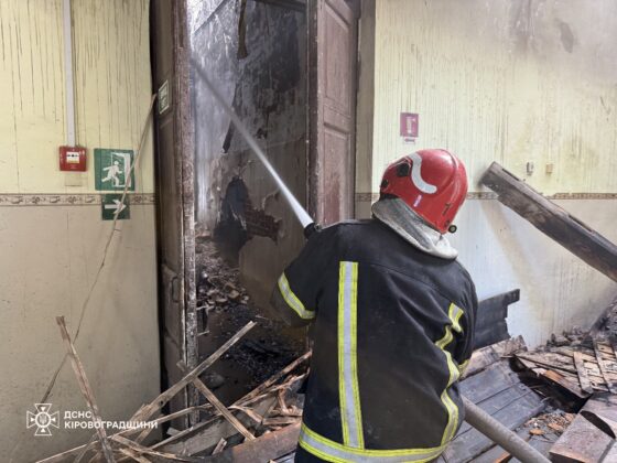 Нічна повітряна атака: Кропивницький під ударом дронів