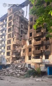 Атака БпЛА по Запоріжжю: загинув чоловік, ще одного поранено