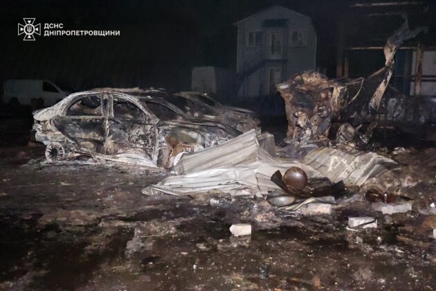 Наслідки нічної масованої атаки росіян на Дніпропетровщину