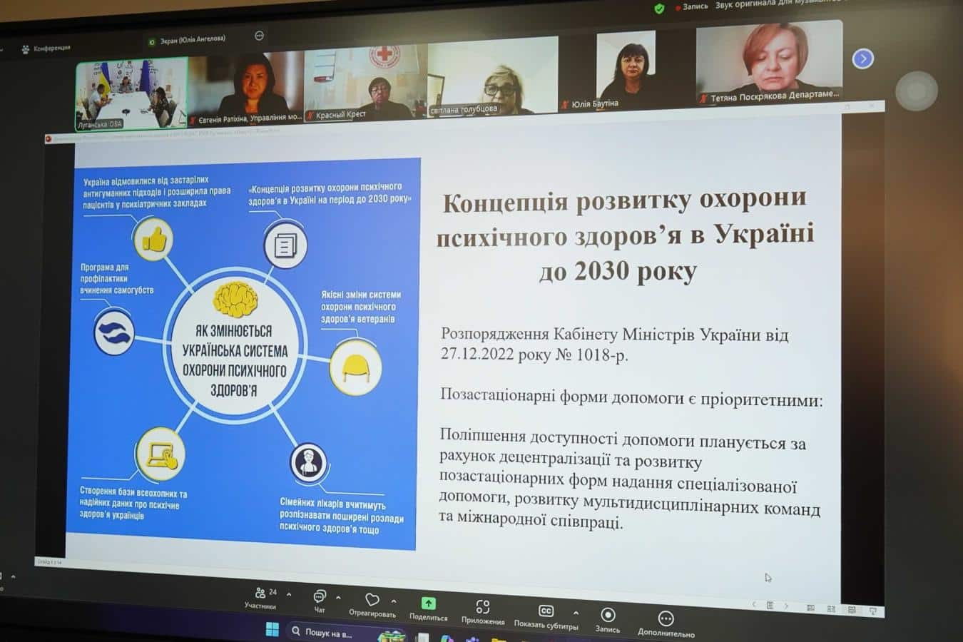 Луганщина посилює підтримку ментального здоров’я ВПО і військових