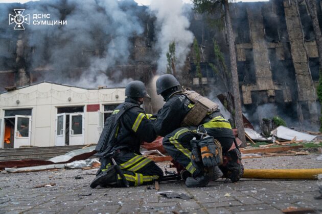 рф вдарила ракетами та дронами по Сумщині: багато руйнувань