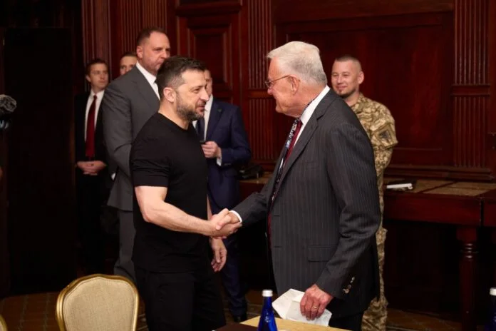 Зеленський у Вашингтоні: зустріч із Кітом Келлогом