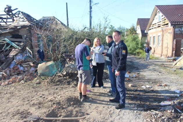 Війська рф атакували Чугуїв «шахедами», є руйнування та постраждалі