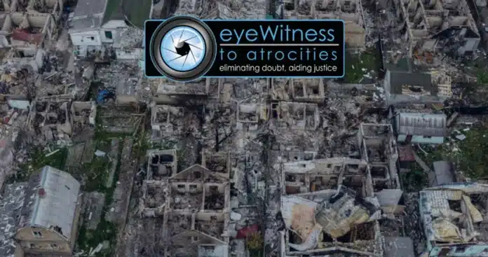 Фіксація воєнних злочинів через застосунок eyeWitness to Atrocities: зібрано понад 55 тис. світлин