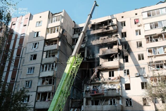 Наслідки атаки на Київ: загиблі мирні мешканці, в тому числі дитина