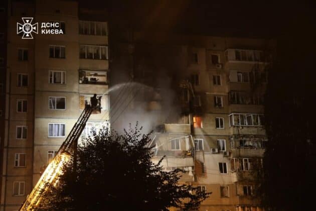 Наслідки атаки на Київ: загиблі мирні мешканці, в тому числі дитина