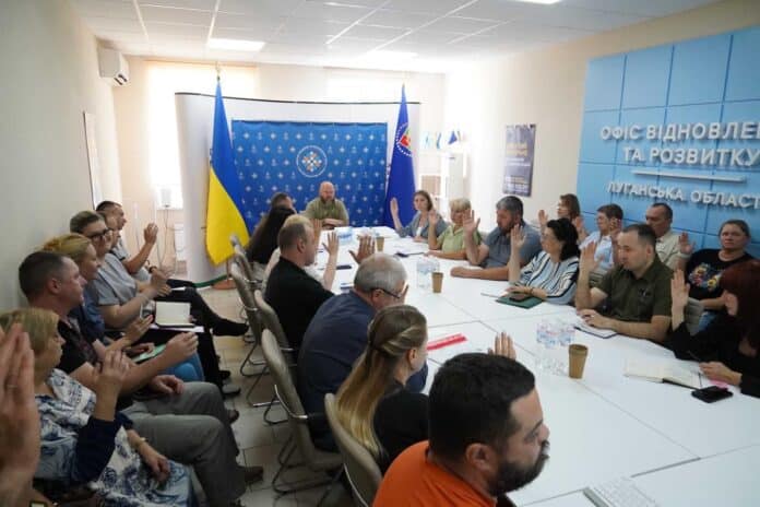 Луганський регіональний офіс Конгресу місцевих та регіональних влад обговорив підтримку ЗСУ та проблеми ВПО