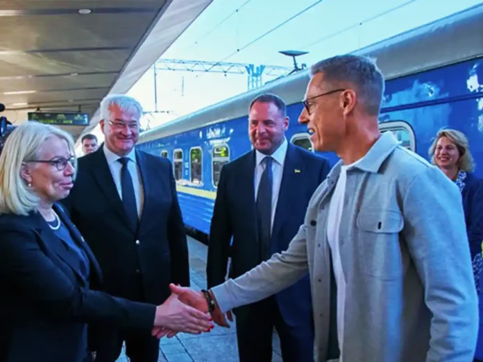 Президент Фінляндії Александр Стубб прибув до Столиці України