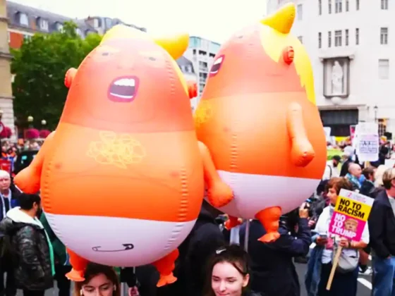 Тисячі активістів у Лондоні протестували проти політики Дональда Трампа