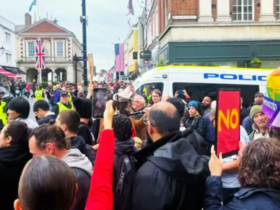 Тисячі активістів у Лондоні протестували проти політики Дональда Трампа