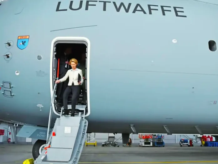 Болгарія: заперечення росії щодо GPS-інциденту з літаком фон дер Ляєн – недостовірні