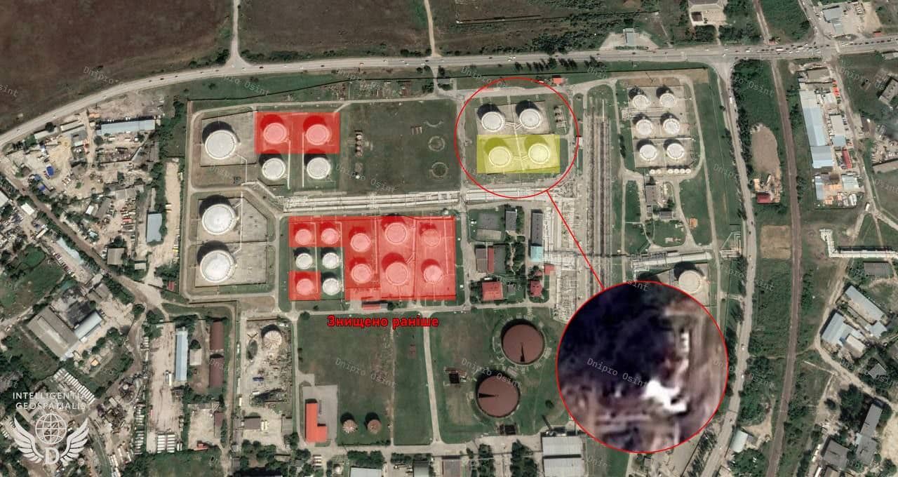 В окупованому Криму палає нфтобаза та електропідстанції
