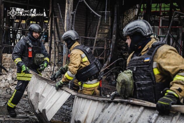 Вночі рф вдарила по Харкову КАБами та балістикою