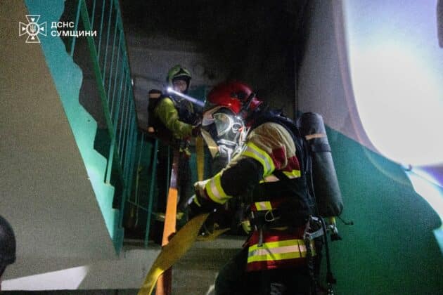 російські дрони вдарили по Сумах: 11 поранених, серед них діти