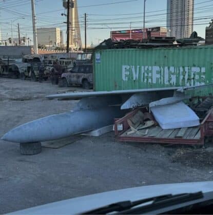 На сміттєзвалищі у Лас-Вегасі знайшли винищувач F-16