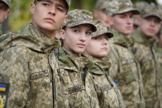 Луганський військовий ліцей у Березані провів урочисту присягу нових учнів