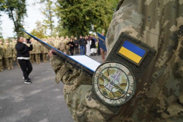 Луганський військовий ліцей у Березані провів урочисту присягу нових учнів