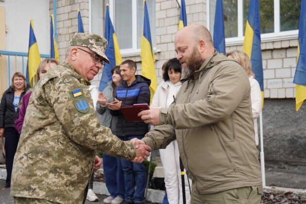 Луганський військовий ліцей у Березані провів урочисту присягу нових учнів