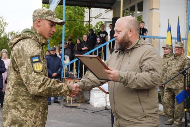 Луганський військовий ліцей у Березані провів урочисту присягу нових учнів
