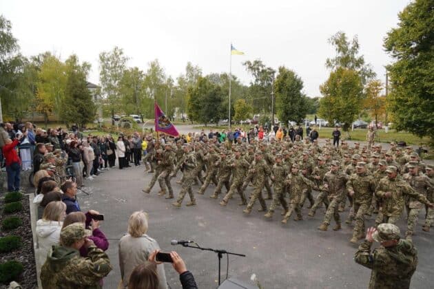 Луганський військовий ліцей у Березані провів урочисту присягу нових учнів