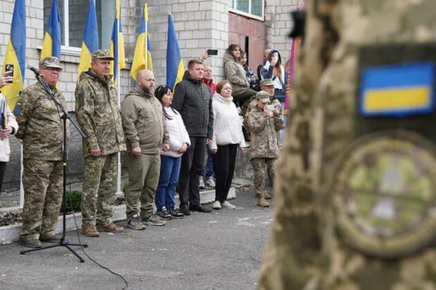 Луганський військовий ліцей у Березані провів урочисту присягу нових учнів