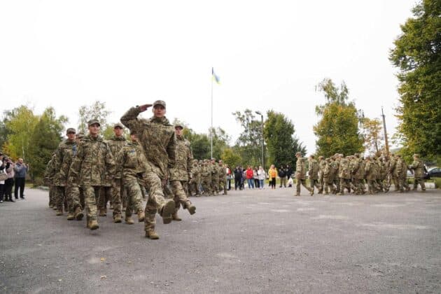 Луганський військовий ліцей у Березані провів урочисту присягу нових учнів