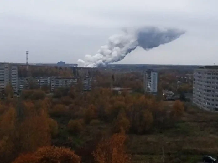 Вибух ракети під москвою: горить об'єкт роскосмосу