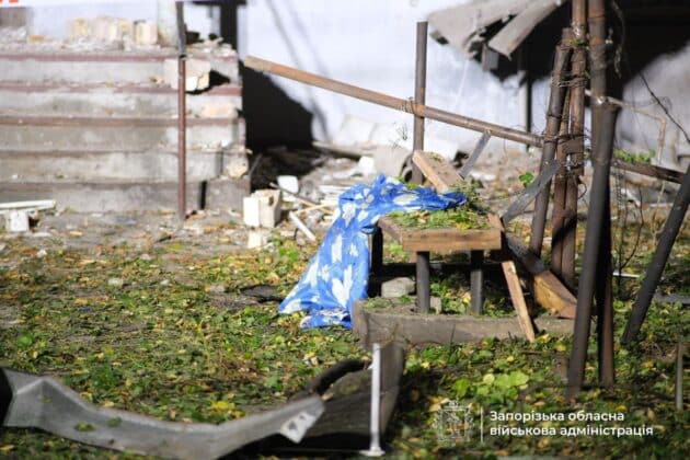 Нічна ворожа атака на Запоріжжя: одна загибла, десятеро поранених