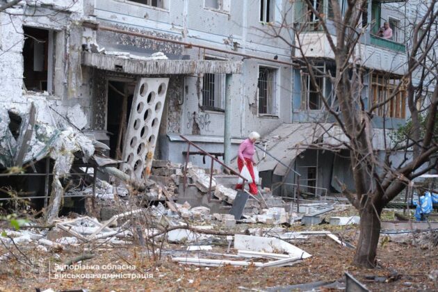 Нічна ворожа атака на Запоріжжя: одна загибла, десятеро поранених